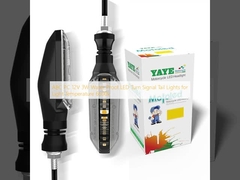 ABC PC 12V 3W resistente al agua LED señal de giro luces traseras para la luz temperatura 6500k