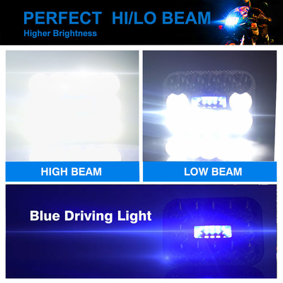 Universal Motorcycle Built-in LED Headlight DC12V 45W 4500LM Durable Construction