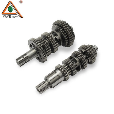 Motorcycle Steel Counter Shaft And Main Shaft For Honda CG125 CG150 Engine Gears