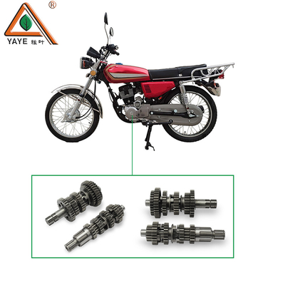 Motorcycle Steel Counter Shaft And Main Shaft For Honda CG125 CG150 Engine Gears