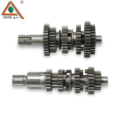 Motorcycle Steel Counter Shaft And Main Shaft For Honda CG125 CG150 Engine Gears