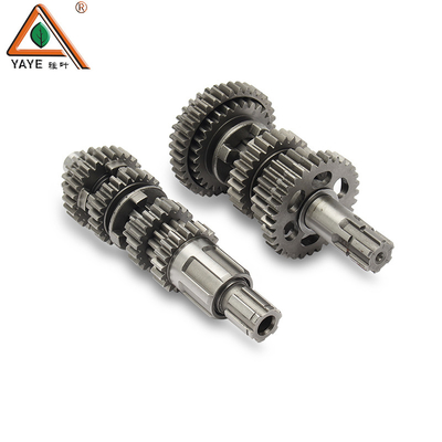 Motorcycle Steel Counter Shaft And Main Shaft For Honda CG125 CG150 Engine Gears
