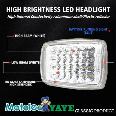 CD70 CG125 Motorcycle LED Headlight with DRL and Turn Signal
