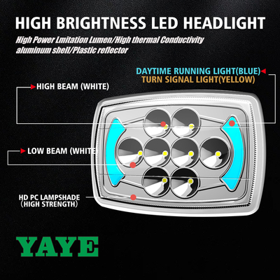 CD70 CJ125 Motorcycle LED Headlight with DRL and Turn Signal