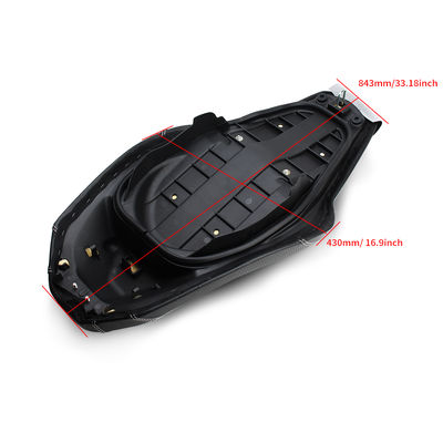 Universal Fit Accessories Modified Comfort Rear Seat Pad Cushion Bag Improved Backrest Motorcycles for Yamaha Aerox 155 NVX V2
