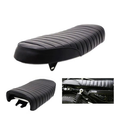 Universal Motorcycle Seat Modified Waterproof Cushion PU Leather Retro for CG125 125 02 Gsxr600 Z900 Yamaha Honda Monkey
