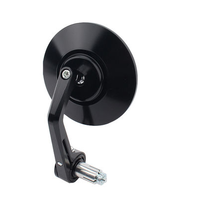 Blue Large Circular Handle Mirror 22MM Motorcycle Rearview Mirror Motorcycle Universal Accessories Motorcycle Modification Parts