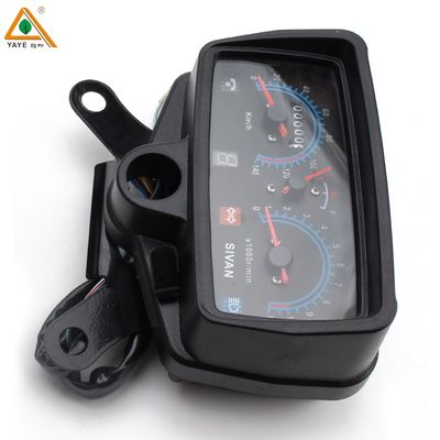 CG125/SY125-20 SIVAN Rectangular Dual Gauge 125cc Motorcycle Speedometer Assembly USB Instrument