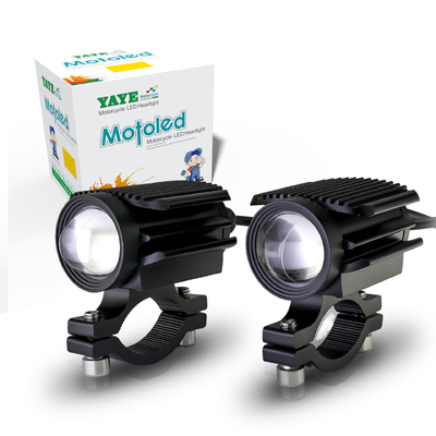 3570CSP YYFJD-JRY YAYE Motocicleta LED Mini Spot Light 16W 1600LM AC DC 8V 80V Amarillo Blanco