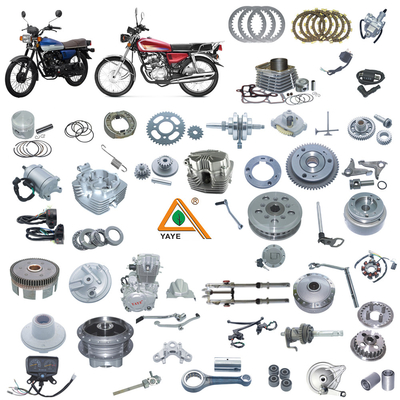YAYE Venta al por mayor de piezas de motocicleta HONDA CG125/150/200 BAJAJ100 AX100 Suzuki GN125 FXD125 HJ125 Barata y de alta calidad
