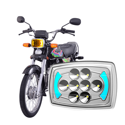 Faro LED para motocicleta CD70 CJ125 con DRL e intermitentes