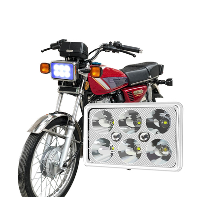 YAYE CG125 faro LED 6 Chip DC12V Luz de motocicleta DRL azul blanco